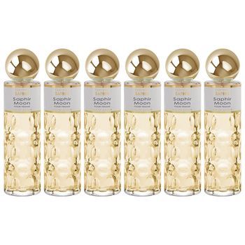 Pack De 6 Eau De Parfum Mujer Saphir Moon 200 Ml