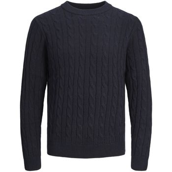 Jack & Jones Jersey 12257479 JJEROSS KNIT CREW NECK SN NAVY BLAZER para hombre