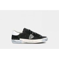 philippe model deportivas moda prlu ma01 paris x-foxy lamine - noir argent para hombre