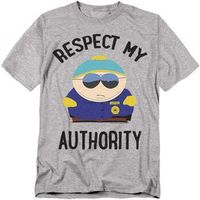 south park camiseta respect my authority para hombre