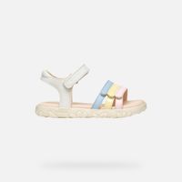 geox sandal haiti nina blancomulticolor