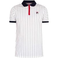 fila polo polo clasico de rayas vintage para hombre