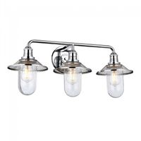 aplique de pared para banos rigby 3 luces