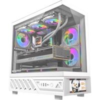 caja pc darkflash ds950v midi tower display 6 blanco