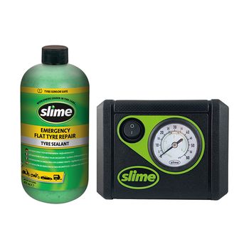 Smart Tyre Repair Kit 12V Compressor And 473ml Solution