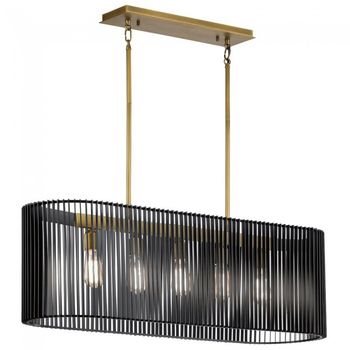 Lámpara de techo linara (5 luces)