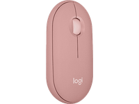 raton inalambrico - logitech pebble 2 m350s ambidiestro multidispositivo 4000 ppp botones personalizables windows-mac clics silenciosos rosa