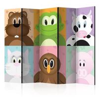 biombo - cheerful animals ii room dividers
