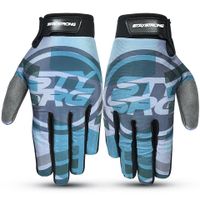 stay strong icon line youth gloves - teal youth x small