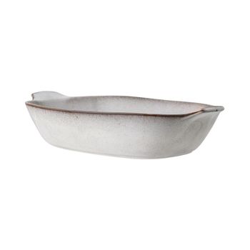 Fuente de gres beige l42.5xh9xw27.5