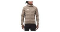chaqueta con capucha millet fitz roy warm beige para hombre