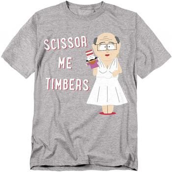South Park Camiseta Scissor Me Timbers para mujer