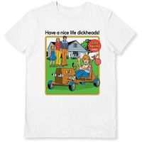 steven rhodes camiseta manga larga have a nice life dickheads para mujer