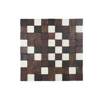 decoracion pared mango 90x4x90 cuadrados 3d