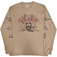 queen camiseta manga larga ro4932 para hombre