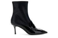 botin con detalle de mocasin black 37