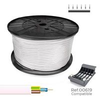 cable electrico multicore sediles vv-k061kv blanco 3 x 15 mm 100 m