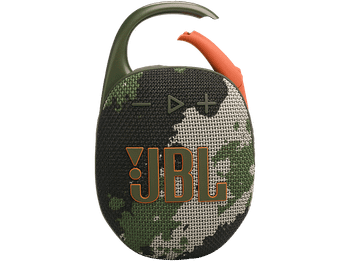 Altavoz inalámbrico - JBL Clip 5, 7 W, Bluetooth, 12 h Autonomía, Resistente al Agua IP67, Auracast, Camuflaje