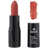 avril pintalabios organic certified lipstick - orange sanguine para mujer