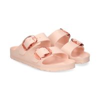 birkenstock sandalias planas mujer - rosa talla 39n