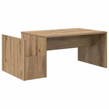 Mesa De Café - Mesa De Centro - Mesa Baja Roble Artesanal 90 X 45 X 35 Cm