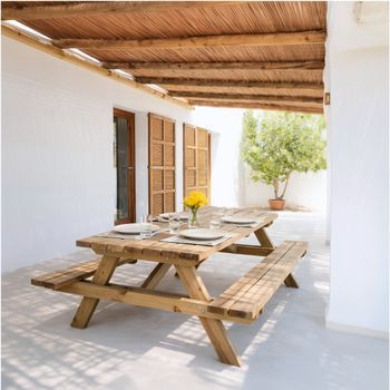 Mesa Picnic Premium 180x160x72 Cm
