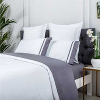 funda nordica saten algodon egipcio 300 hilos blanco y gris 280x240
