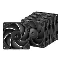 refrigeracion por aire arctic socket universal 120mm p12 pro pst pack 5 ventiladores pwm fluido 0db