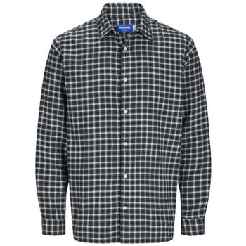 Jack & Jones Camisa manga larga 12260776 JORJOSHUA FLANNEL CHECK SHIRT LS LN NIGHTSHADOW para hombre