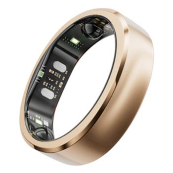 Anillo inteligente RingConn Gen 3 Talla 8 Bluetooth 5.0 IP68 14 días iOS/Android Oro Acero