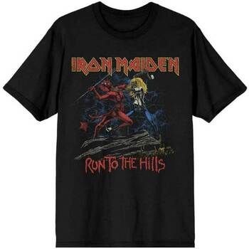 Iron Maiden Tops y Camisetas Number Of The Beast Run To The Hills para mujer