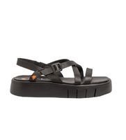 art para mujer 118531101003001 sandalias de piel 1853 malaga negro 36 3 a 5cm hebilla casual