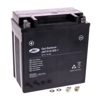 Batería JMT YTX16-BS-1 gel 12V-14Ah
