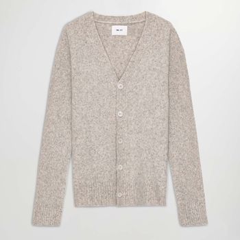 NN.07 John V-Neck Wool-Blend Cardigan - XL