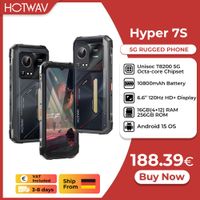 envio desde alemania hotwav hyper 7s telefono movil resistente 5g android 15 smartphone 66 120hz 10800mah 4gb 256gb telefono movil