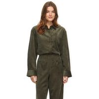 vila blusa courdie shirt - forest night para mujer