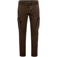 bomboogie pantalones cargo slim pant in stretch gab para hombre