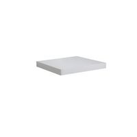 plano para lavabo de apoyo 60x50 cm blanco cepillado  valentina