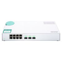 qnap qsw-308s switch no administrado 3 puertos 10g sfp  8 puertos gigabit