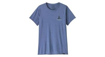 Camiseta de mujer patagonia cap cool daily graphic   lands blue