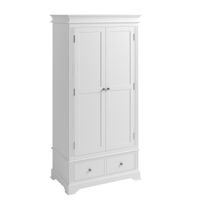 grace white 2 door wardrobe