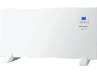 reacondicionado seminuevo bueno emisor termico - orbegozo reh 1000 display lcd control digital 1000w blanco