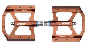 Pedales planos ht components ae05 bronce