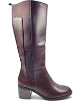 de timbos bota tacon de mujer marron 130997 marron