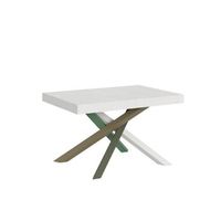 mesa extensible 90x130390 cm volantis fresno blanco estructura multicolor 4a