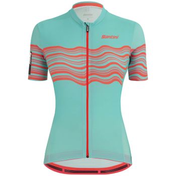 Santini Womens Tono Profilo Jersey - XS - Aqua