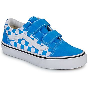 Vans Zapatillas Old Skool V COLOR THEORY CHECKERBOARD Bright Azure para niño