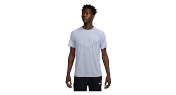 Maillot de manga corta nike stride gris  hombre