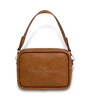 pepe jeans para mujer pl0300004 bandolera bassy code marron osfa casual poliuretano