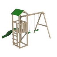 parque infantil masgames carlit l techo de lona basica con columpio doble